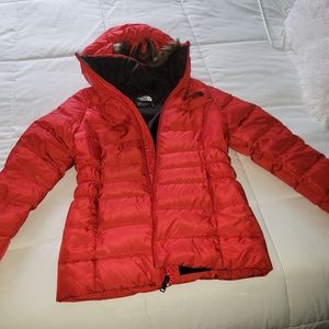 The North Face gotham red jacket small